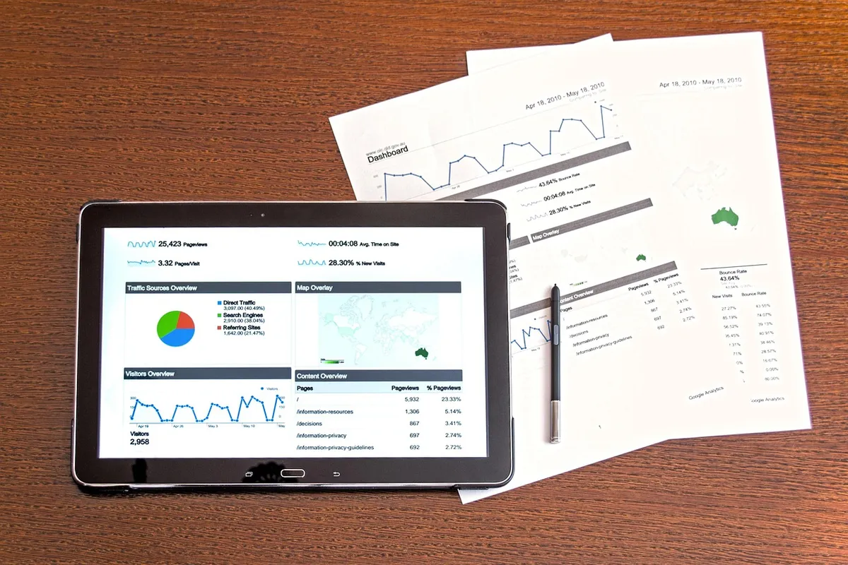 analysis, analytics, business, charts, computer, concept, data, desk, device, diagram, digital, documents, graphs, information, investment, job, management, mar