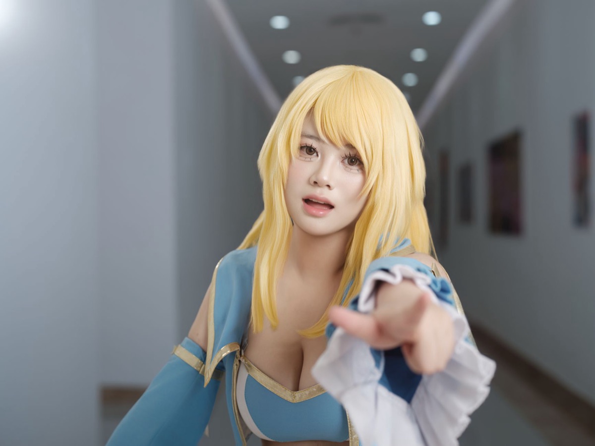 Digitale anime-stijl karakter avatars.